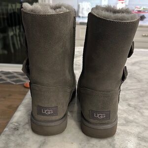 UGG Gray Suede Boots